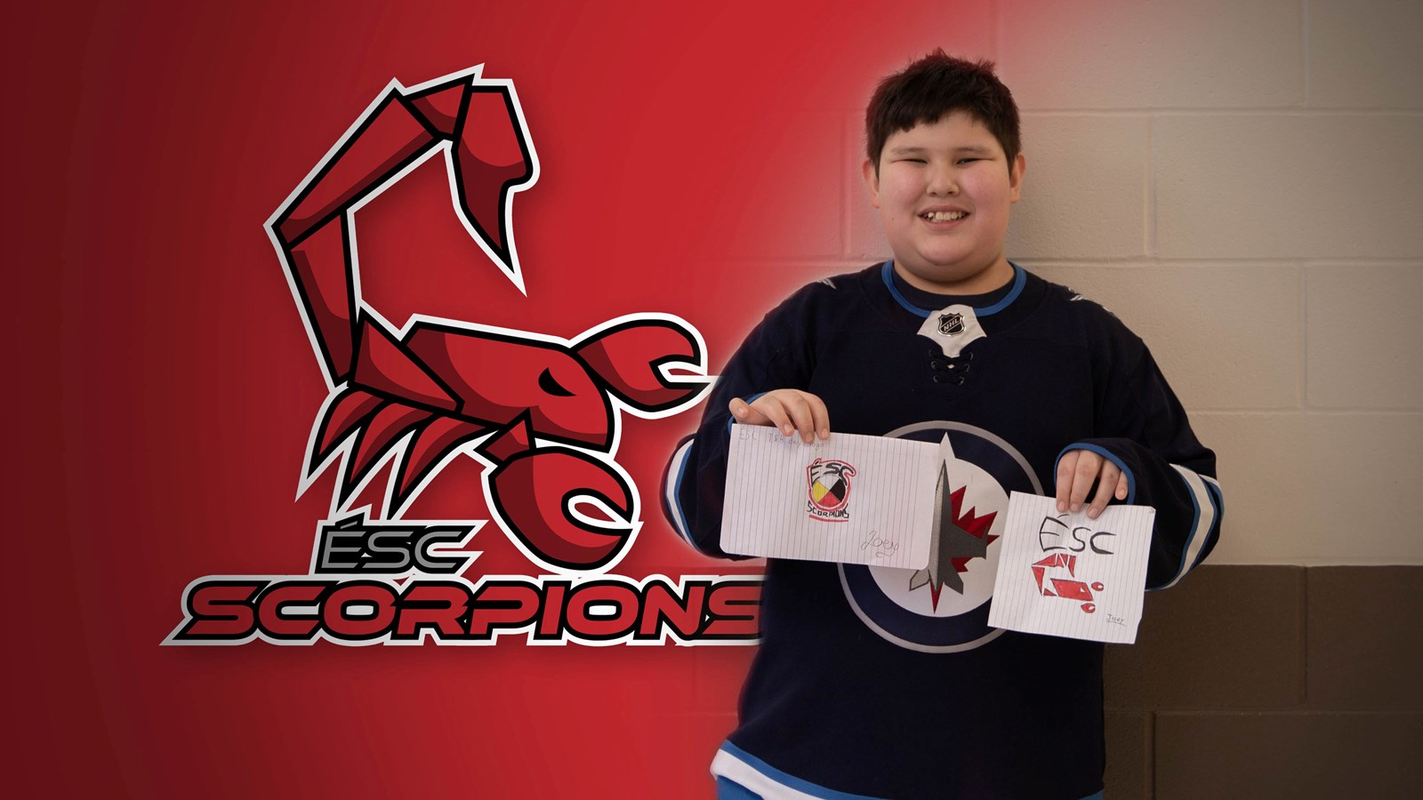 ÉSC Scorpions logo contest winner